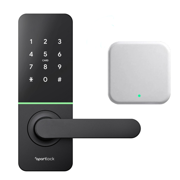 Zamek elektroniczny do apartamentów Apartlock P5 + bramka Wi-Fi